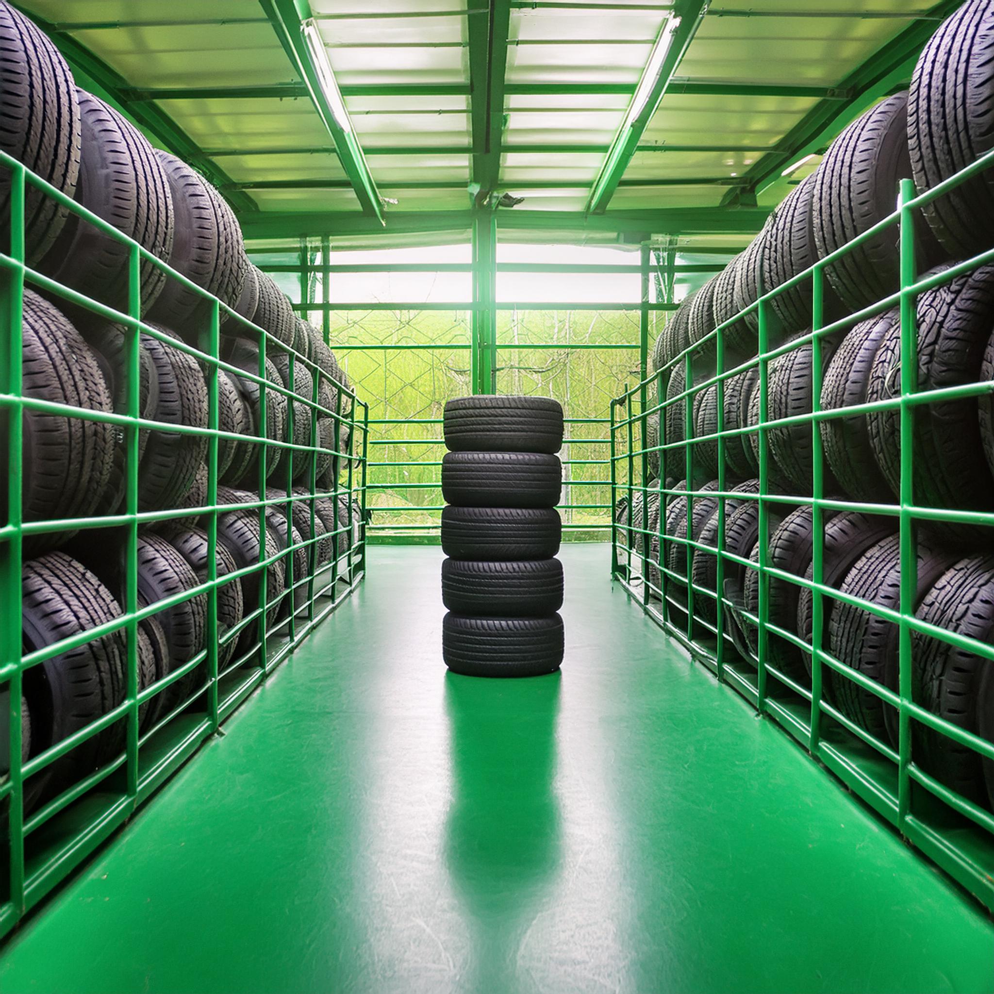 Lager für einen Reifengroßhändler in Deutschland